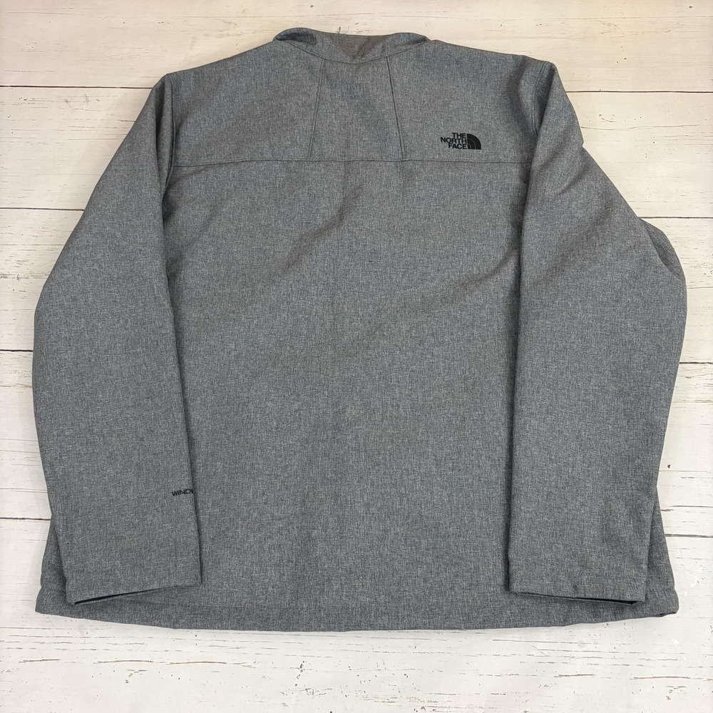 The North Face Apex Barrier Softshell Jacket Mens 2XL Heather Gray NF0A3LGT - Picture 9 of 13